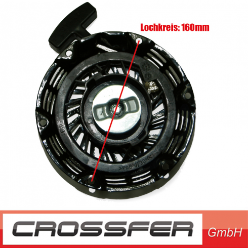 Démarreur à lanceur réversible pour moteur 5,5CV - 6,5CV