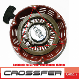 Démarreur à lanceur réversible pour moteur 9CV