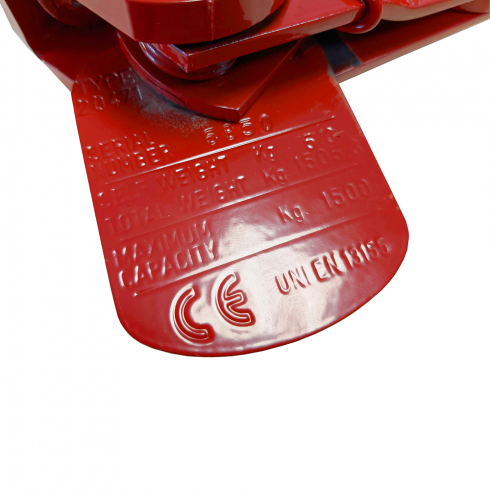 Pince de remorquage avec rotateur, 1500kg