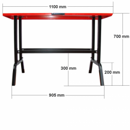 Table de travail universelle CROSSFER – pour fendeuses et machines