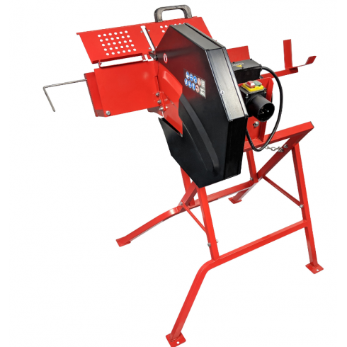 Scie à bascule BKS400-230V/NT19 – Puissante et sécurisée pour bois de chauffage