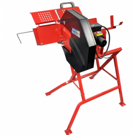 Scie à bascule BKS400-230V/NT19 – Puissante et sécurisée pour bois de chauffage