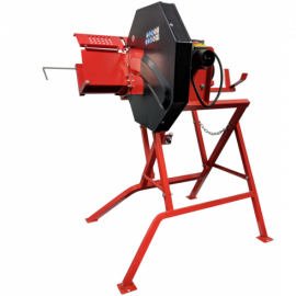 Scie à bascule BKS400-230V/NT19 – Puissante et sécurisée pour bois de chauffage