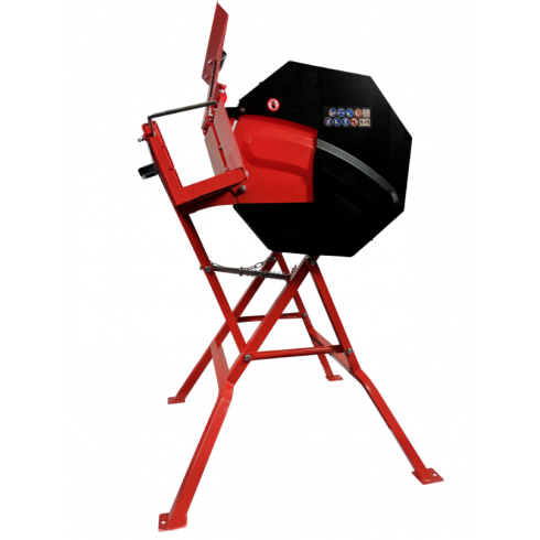 Scie à bascule BKS400-230V/NT19 – Puissante et sécurisée pour bois de chauffage