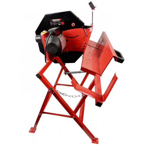 Scie à bascule BKS400-230V/NT19 – Puissante et sécurisée pour bois de chauffage