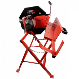 Scie à bascule BKS400-230V/NT19 – Puissante et sécurisée pour bois de chauffage