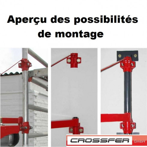 Bras tournant KST1000-750 – Charge max. 600 kg