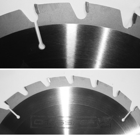 Lame de scie circulaire carbure SB-NF350 – spéciale bois résistante aux clous – 350 mm Ø