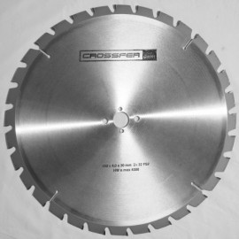 Lame de scie circulaire carbure SB‑NF450 – spéciale bois résistante aux clous – 450 mm Ø