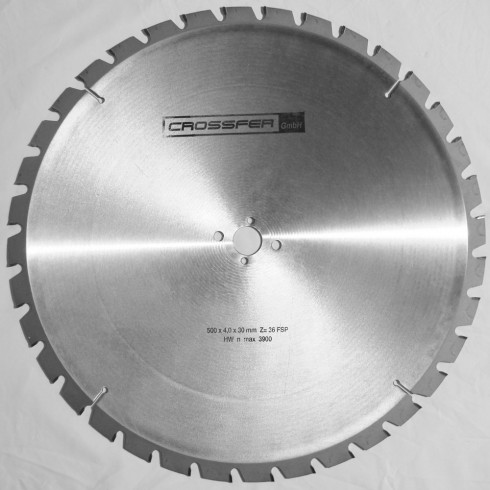 Lame de scie circulaire carbure SB ‑NF500 – spéciale résistante aux clous – 500 mm Ø