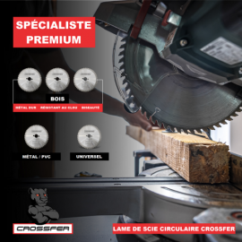 Lame de scie circulaire carbure SB‑NF600 – spéciale résistante aux clous – 600 mm Ø