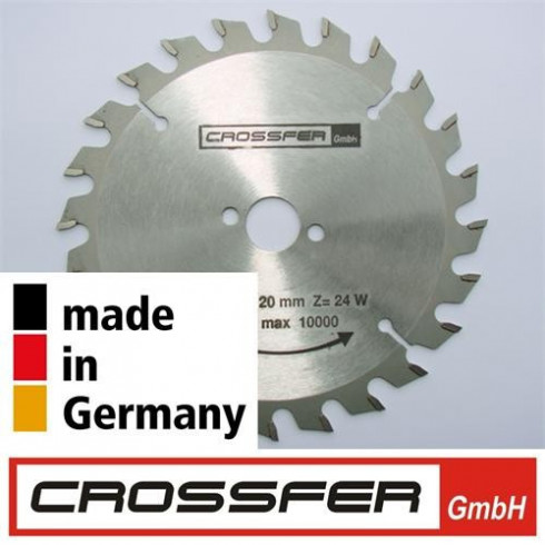 Lame de scie circulaire carbure HM SB-FS/HMD160 – 160 mm, 24 dents