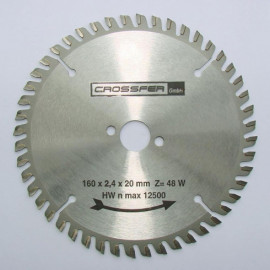 Lame carbure haute performance HM SB-FS/HMD160 – 160 mm, 48 dents