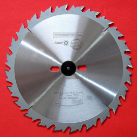 Lame de scie circulaire carbure HM WSB-HMD250 – Usage universel pour bois