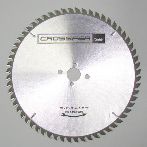 Lame Scie Carbure, 300mm, 60 Dents