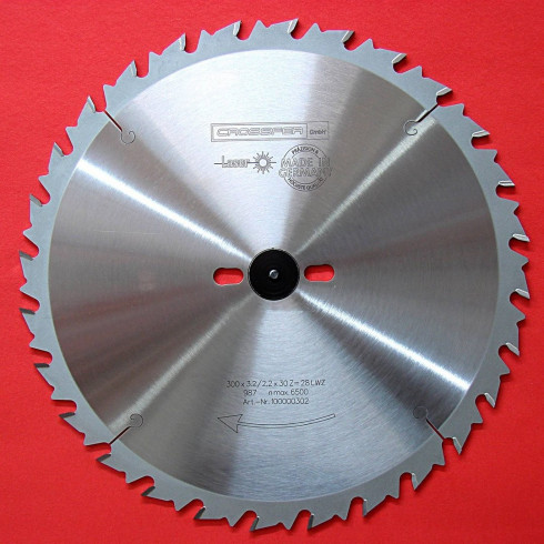 Lame de scie circulaire carbure HM WSB-HMD300 – Usage universel bois