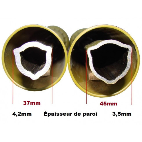 Prise de force | Arbre à cardan HQ 74-84cm 1 3/8" 6 dents