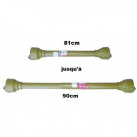 Prise de force | Arbre à cardan HQ 81-90cm 1 3/8" 6 dents