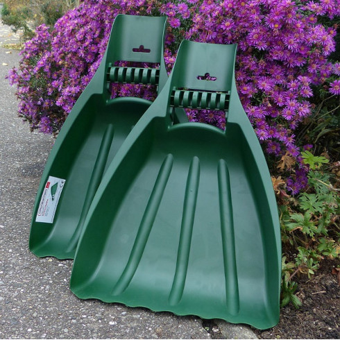 Pelles à feuilles XXL SCHAUFELFIX – Lot de 2