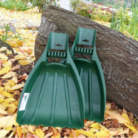 Pelles à feuilles XXL SCHAUFELFIX – Lot de 2