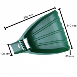 Pelles à feuilles XXL SCHAUFELFIX – Lot de 2