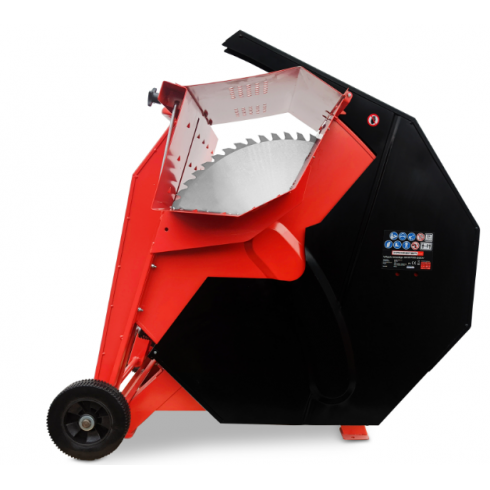 Scie à bascule BKS700-230V/NT19 – Puissante et sécurisée pour bois de chauffage