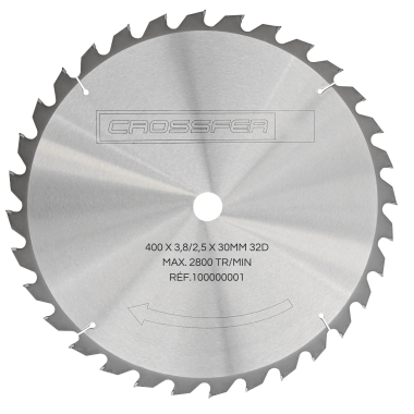 Lame Scie Carbure, 400mm, 32 Dents
