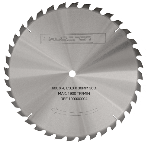 Lame Scie Carbure, 600mm, 36 Dents