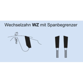 Lame de scie circulaire HM WSB-HMD500 – 500 mm, 44 dents, alésage 30 mm