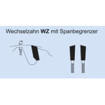 Lame de scie circulaire HM WSB-HMD500 – 500 mm, 44 dents, alésage 30 mm