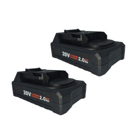 Pack de 2 batteries 2.0 Ah pour scarificateur CF40