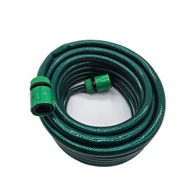 Set tuyau d’arrosage avec pistolet multifonctions et adaptateur