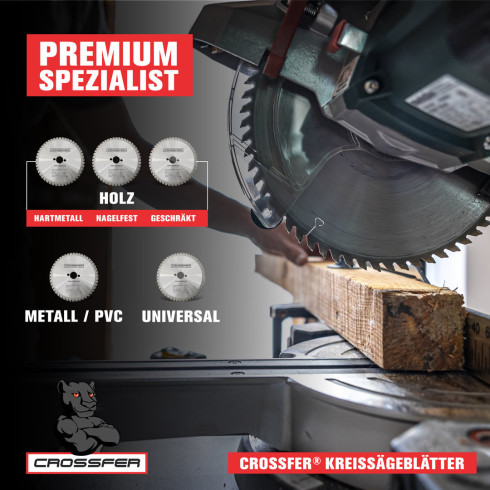 Lame de scie carbure universelle HM WSB-HMD240 (36 dents)