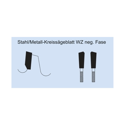 Lame de scie carbure universelle HM WSB-Metall305