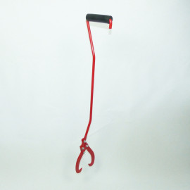 Crochet d’abattage avec cran latéral