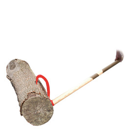 Crochet d’abattage avec cran latéral