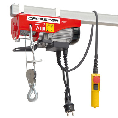 Palan électrique PA100D avec poulie de renvoi – 230V