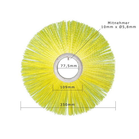 Jeu de brosses pour balayeuse KMBE-32520