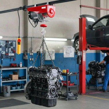 Treuil électrique à câble HECHT 8450 – 250/500 kg, 12/6 m, 800 W 230 V 2