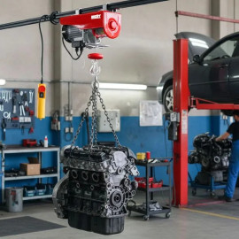 Treuil électrique à câble HECHT 8450 – 250/500 kg, 12/6 m, 800 W 230 V