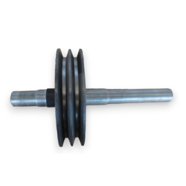 Arbre entrainement et poulie double scie WS700 thermique
