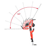Taille-haie électrique télescopique HECHT 675 – 750 W, lame 51 cm, coupe 28 mm