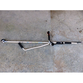 Guidon complet + arbre débroussailleuse Hecht 154