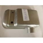 Couvercle échappement moteur thermique souffleur Hecht 972