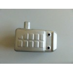 Pot d'échappement moteur thermique souffleur Hecht 972