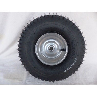 Roue complète tondeuse pneu15 X 6.00-6 Hecht 5169