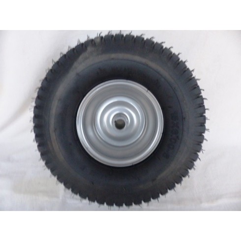 Roue complète tondeuse pneu15 X 6.00-6 Hecht 5169