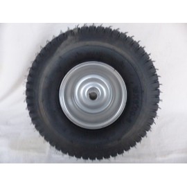 Roue complète tondeuse pneu15 X 6.00-6 Hecht 5169