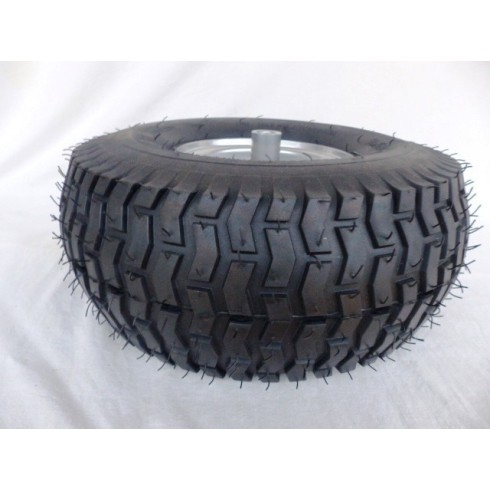 Roue complète tondeuse pneu15 X 6.00-6 Hecht 5169