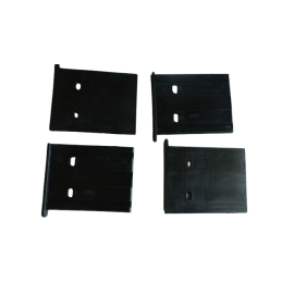Set de 4 plaques d'usure supérieure fendeuse Hecht 6070